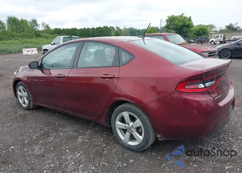 2015 Dodge Dart Sxt из США, поврежденный, VIN 1C3CDFBB3FD301564